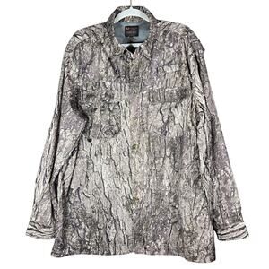 Longleaf Camo Shirt Mens XL Blind Spot Mimicrist Lightweight‎ Hunting Outdoors